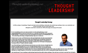 Thoughtleadershipstrategy.net thumbnail