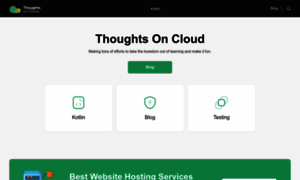 Thoughtsoncloud.com thumbnail