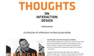 Thoughtsoninteraction.com thumbnail