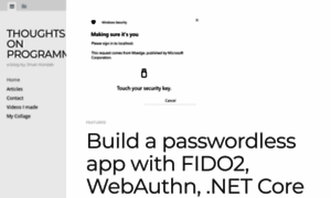 Thoughtsonprogramming.wordpress.com thumbnail