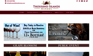 Thousandislandswinery.com thumbnail