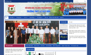 Thpt-lequydon.namdinh.edu.vn thumbnail