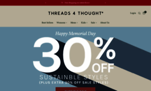 Threadsforthought.com thumbnail