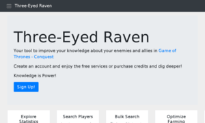 Three-eyed-raven.com thumbnail