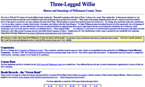 Three-legged-willie.org thumbnail