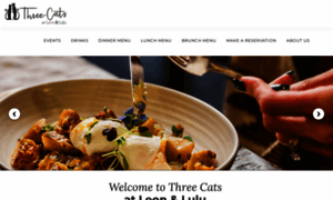 Threecatscafe.com thumbnail