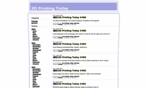Threedprintingtoday.libsyn.com thumbnail