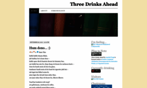 Threedrinksahead.wordpress.com thumbnail