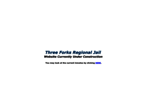 Threeforksregionaljail.com thumbnail