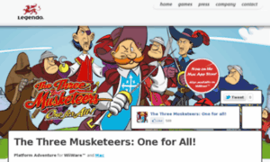 Threemusketeers-game.com thumbnail