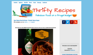 Thriftyrecipes.com thumbnail