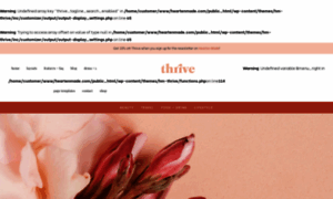 Thrive-demo.heartenmade.com thumbnail