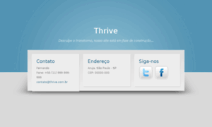Thrive.com.br thumbnail