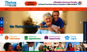 Thrivehomecare.com thumbnail