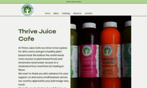 Thrivejuicecafe.com thumbnail