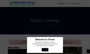 Thrivejuicecafe.smartonlineorder.com thumbnail