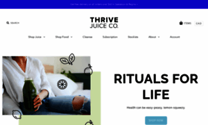 Thrivejuiceco.com thumbnail