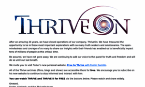 Thriveon.com thumbnail