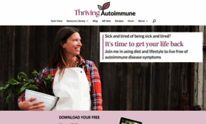 Thrivingautoimmune.com thumbnail