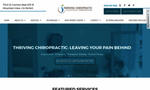 Thrivingchiropractic.com thumbnail