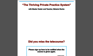 Thrivingprivatepractice.com thumbnail