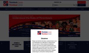 Thrombosiscanada.ca thumbnail