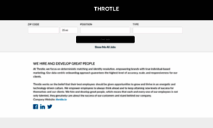 Throtle.careerplug.com thumbnail
