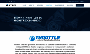 Throttlecrm.com thumbnail
