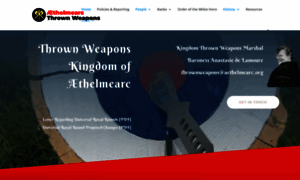 Thrownweapons.aethelmearc.org thumbnail