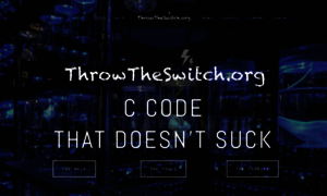 Throwtheswitch.org thumbnail