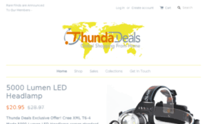 Thunda-deals.myshopify.com thumbnail