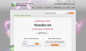 Thunder.ws thumbnail