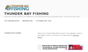 Thunderbayfishing.com thumbnail