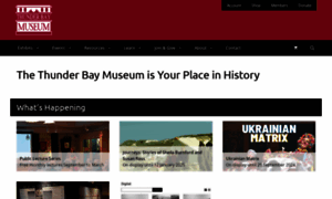 Thunderbaymuseum.com thumbnail