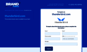 Thunderbird.com thumbnail