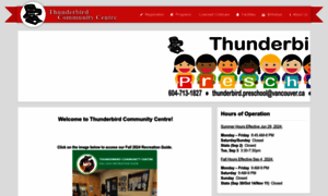 Thunderbirdcc.ca thumbnail