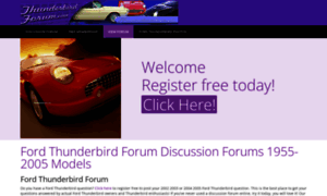 Thunderbirdforum.com thumbnail