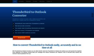 Thunderbirdtooutlook.com thumbnail