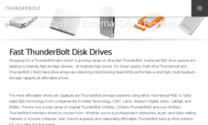 Thunderbolt-peripherals.com thumbnail