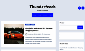 Thunderfeeds.com thumbnail
