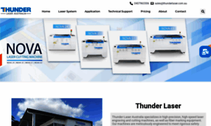 Thunderlaser.com.au thumbnail