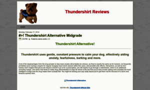 Thundershirtreviews.blogspot.com thumbnail