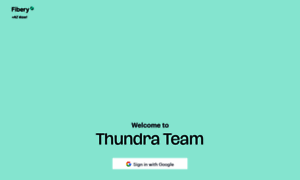 Thundra.fibery.io thumbnail