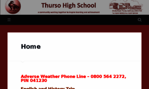 Thursohighschool.wordpress.com thumbnail