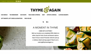 Thymeandagain.ca thumbnail