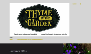 Thymeinthegardenasheville.com thumbnail