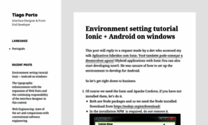 Tiagoporto.com thumbnail