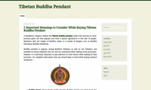 Tibetanbuddhapendant.wordpress.com thumbnail