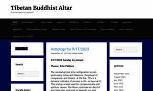 Tibetanbuddhistaltar.org thumbnail