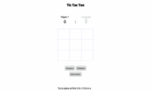 Tic-tac-toe.com thumbnail